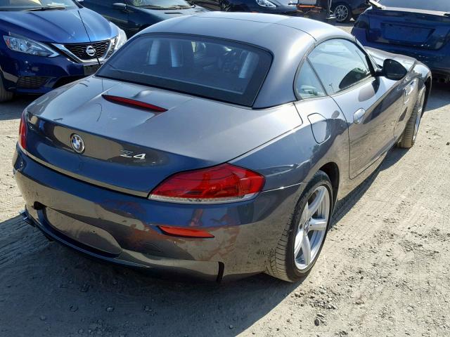 WBALL5C54GJ997899 - 2016 BMW Z4 SDRIVE2 GRAY photo 4