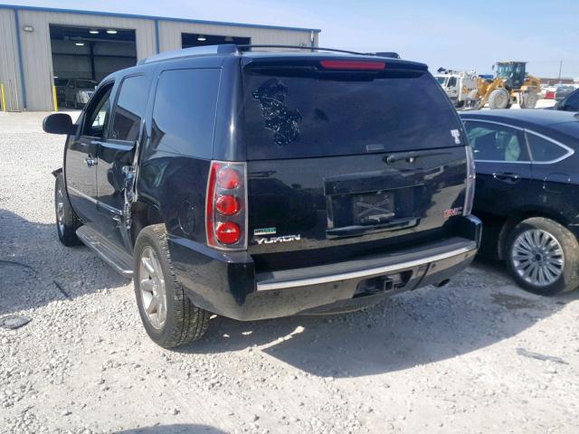 1GKS1EEF5CR327210 - 2012 GMC YUKON DENA BLACK photo 3