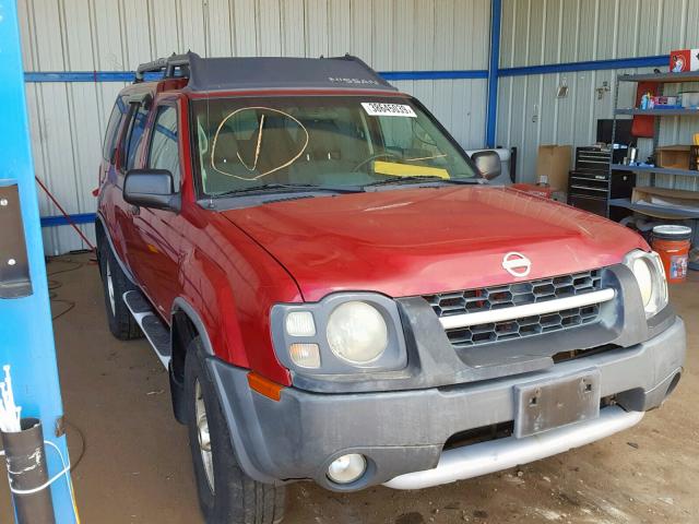 5N1ED28YX3C683033 - 2003 NISSAN XTERRA XE BURGUNDY photo 1