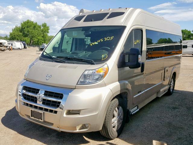3C6URVJG5HE533715 - 2017 RAM PROMASTER 金色 照片 2