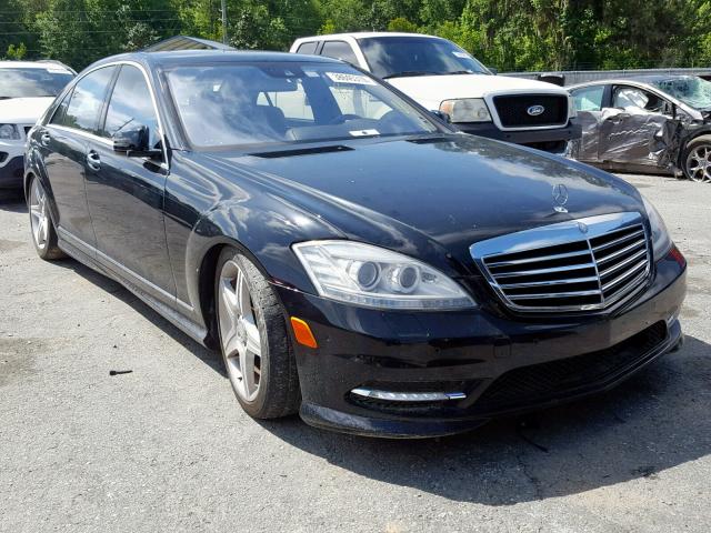 WDDNG7BB0AA324446 - 2010 MERCEDES-BENZ S 550 BLACK photo 1