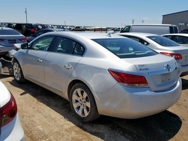 1G4GC5EG4AF275812 - 2010 BUICK LACROSSE C SILVER photo 3