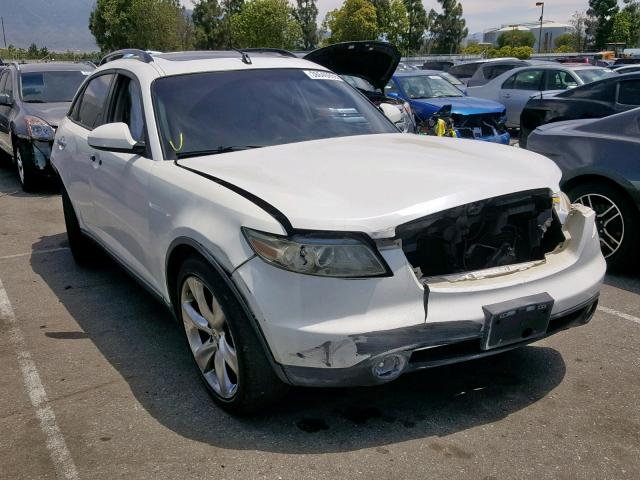 JNRBS08WX3X400722 - 2003 INFINITI FX45 WHITE photo 1