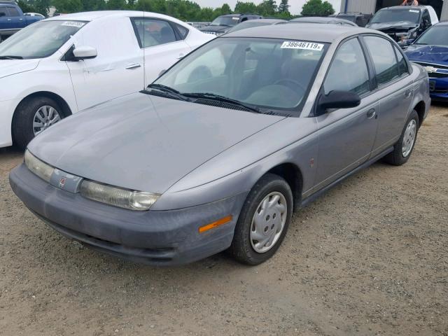 1G8ZF5281TZ210185 - 1996 SATURN SL GRAY photo 2