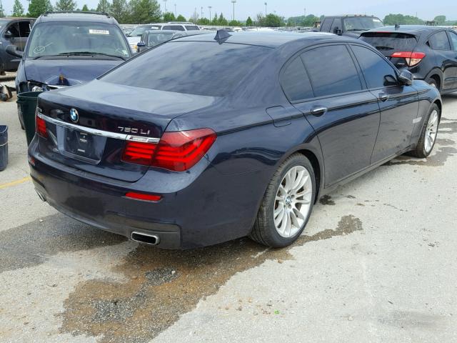 WBAYF8C54FD654280 - 2015 BMW 750 LXI BLUE photo 4