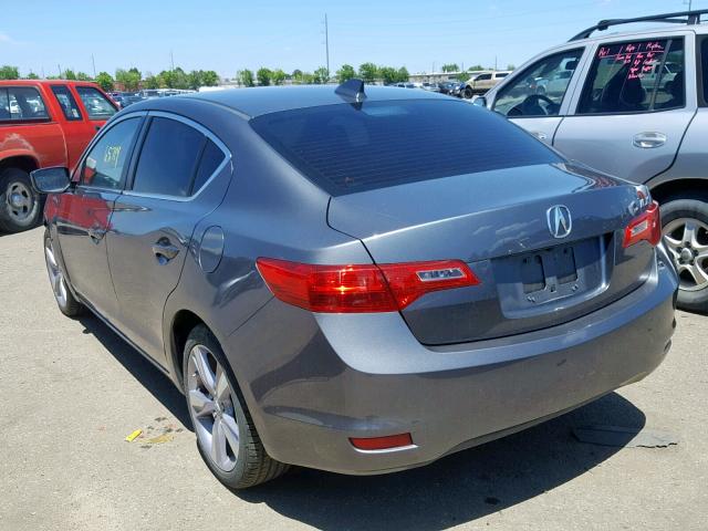 19VDE1F73DE012730 - 2013 ACURA ILX 20 TEC GRAY photo 3