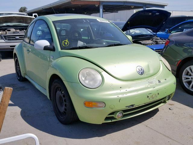 3VWCK21C02M435044 - 2002 VOLKSWAGEN NEW BEETLE მწვანე ფოტო 1