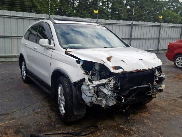 5J6RE3H76BL008269 - 2011 HONDA CR-V EXL WHITE photo 1