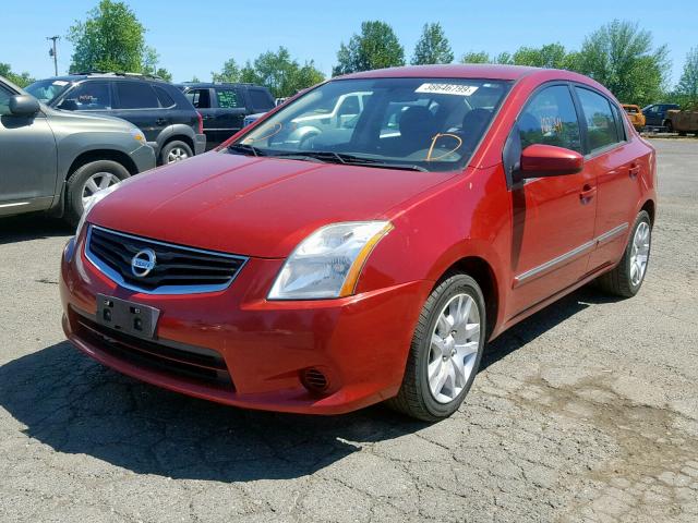 3N1AB6AP0BL730612 - 2011 NISSAN SENTRA 2.0 RED photo 2