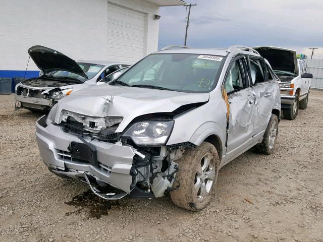 3GNAL4EK0FS502223 - 2015 CHEVROLET CAPTIVA LT GRAY photo 9