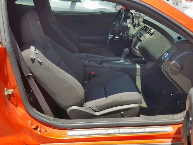 2G1FJ1EJ5A9132508 - 2010 CHEVROLET CAMARO SS ORANGE photo 5