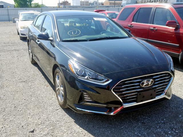 5NPE34AF6JH627877 - 2018 HYUNDAI SONATA SPO BLACK photo 1