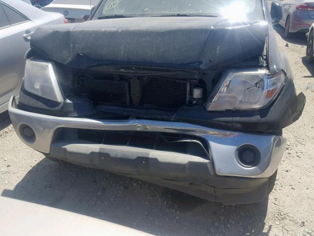 1N6AD0ERXAC411466 - 2010 NISSAN FRONTIER C BLACK photo 9