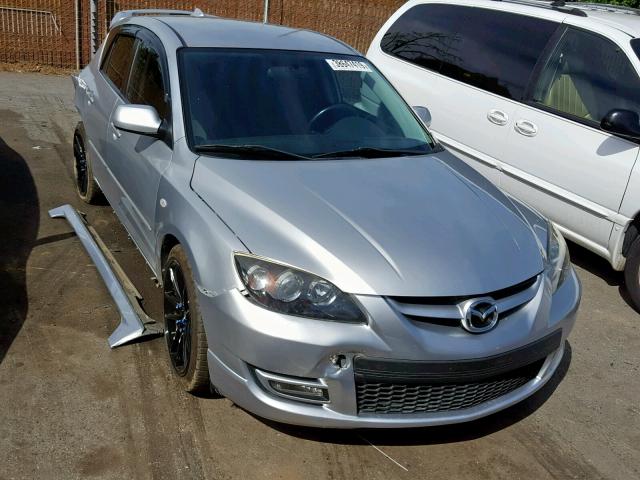 JM1BK34M871756360 - 2007 MAZDA SPEED 3 GRAY photo 1