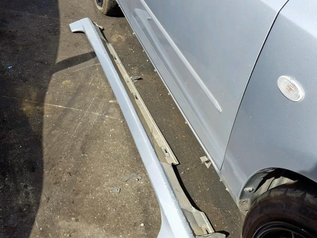 JM1BK34M871756360 - 2007 MAZDA SPEED 3 GRAY photo 9