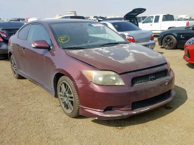 JTKDE177570146361 - 2007 TOYOTA SCION MAROON photo 1