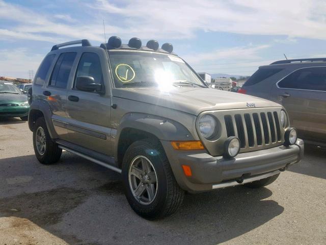 1J4GL38K05W727635 - 2005 JEEP LIBERTY RE GOLD photo 1