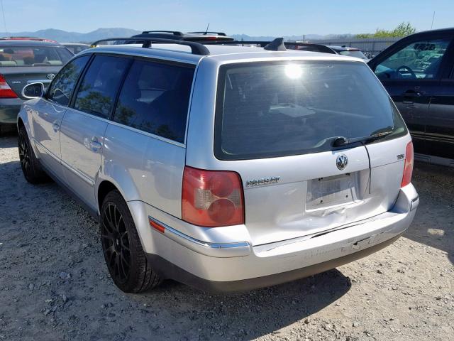 WVWCE63B05E008933 - 2005 VOLKSWAGEN PASSAT GLS SILVER photo 3