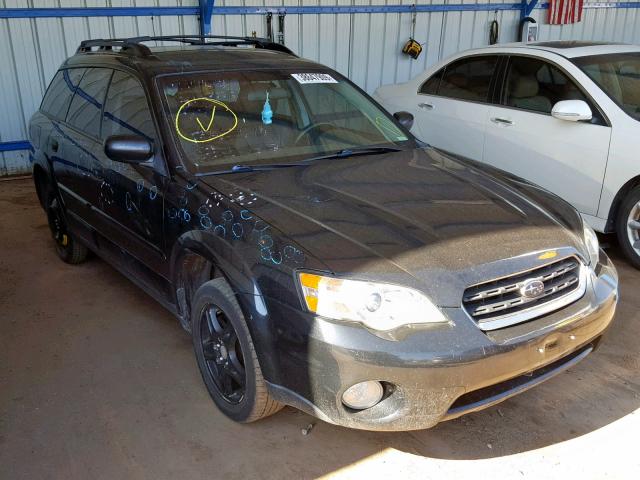 4S4BP61CX77318270 - 2007 SUBARU LEGACY OUT BLACK photo 1