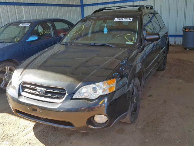 4S4BP61CX77318270 - 2007 SUBARU LEGACY OUT BLACK photo 2