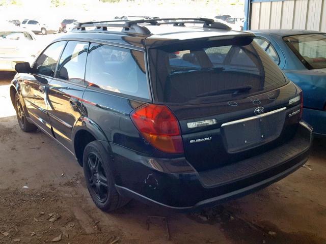 4S4BP61CX77318270 - 2007 SUBARU LEGACY OUT BLACK photo 3