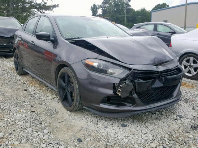 1C3CDFBBXFD421636 - 2015 DODGE DART SXT GRAY photo 1