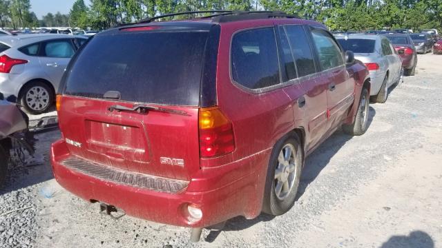 1GKDT13SX52289335 - 2005 GMC ENVOY BURGUNDY photo 4