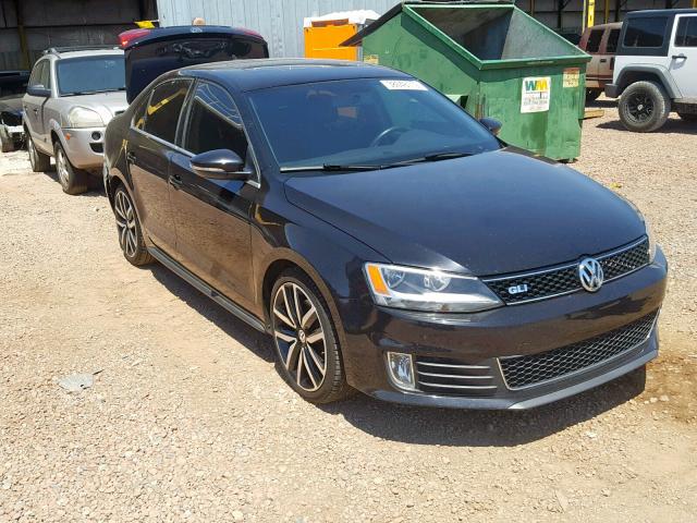 3VW4A7AJ8DM221103 - 2013 VOLKSWAGEN JETTA GLI BLACK photo 1