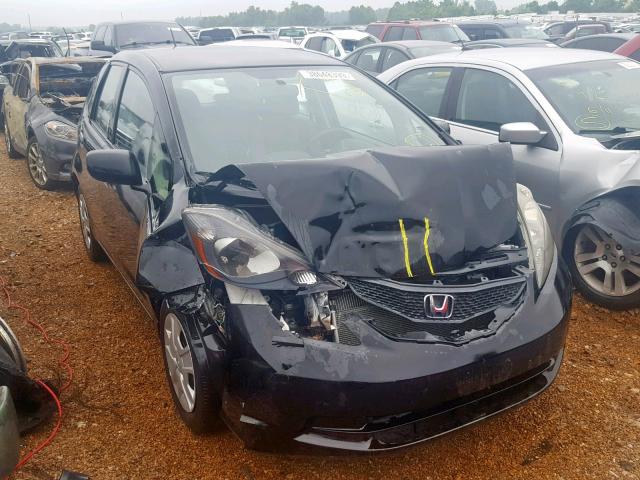 JHMGE8H33CC030401 - 2012 HONDA FIT BLACK photo 1