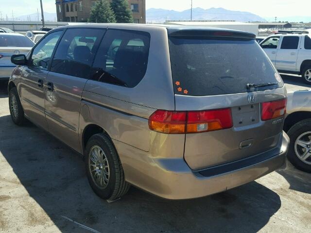 5FNRL18584B079073 - 2004 HONDA ODYSSEY LX BEIGE photo 3