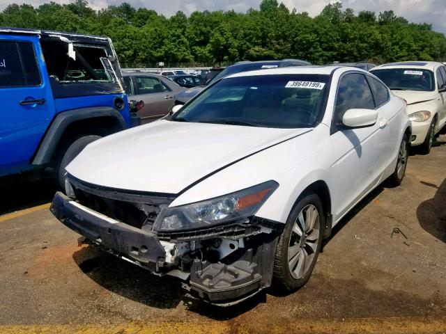 1HGCS1B80CA023701 - 2012 HONDA ACCORD EXL WHITE photo 2