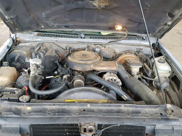 1GTCS14Z3P0524372 - 1993 GMC SONOMA GRAY photo 7