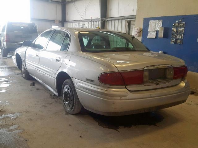 1G4HR54K62U164331 - 2002 BUICK LESABRE LI SILVER photo 3