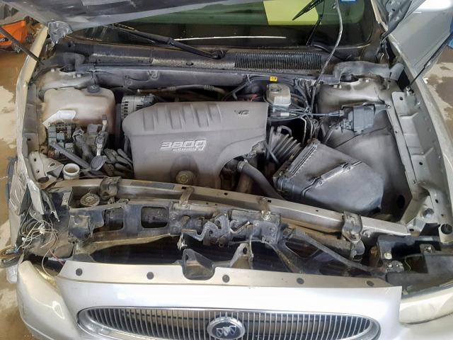 1G4HR54K62U164331 - 2002 BUICK LESABRE LI SILVER photo 7