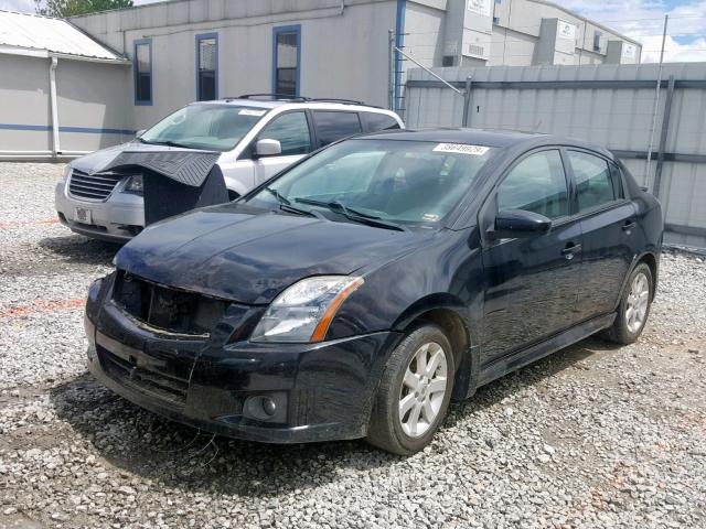 3N1AB6AP2AL672386 - 2010 NISSAN SENTRA 2.0 BLACK photo 2