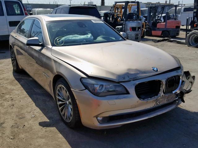 WBAKB4C5XCC576924 - 2012 BMW 740 LI GOLD photo 1