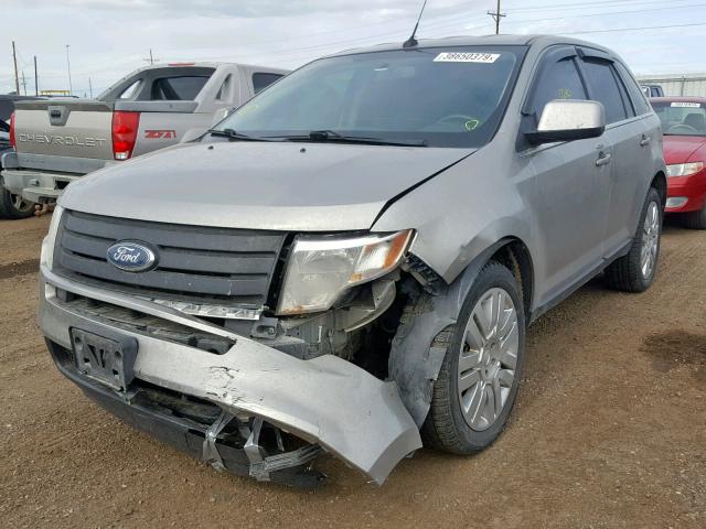 2FMDK49C78BB03809 - 2008 FORD EDGE LIMIT BEIGE photo 2