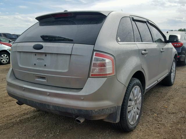 2FMDK49C78BB03809 - 2008 FORD EDGE LIMIT BEIGE photo 4