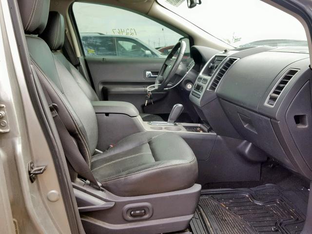 2FMDK49C78BB03809 - 2008 FORD EDGE LIMIT BEIGE photo 5