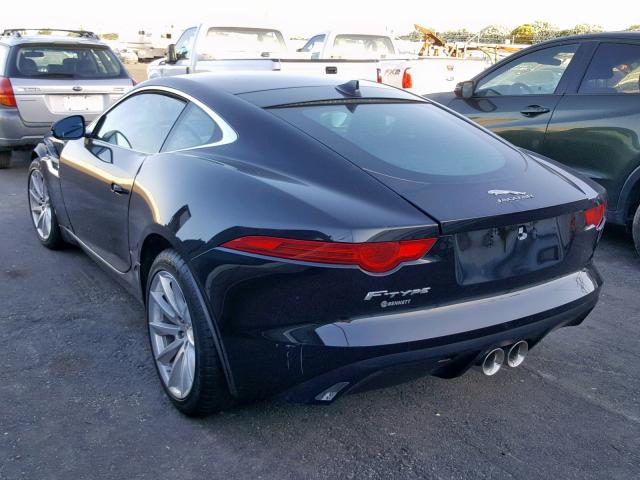 SAJWA6AT1H8K46590 - 2017 JAGUAR F-TYPE BLACK photo 3