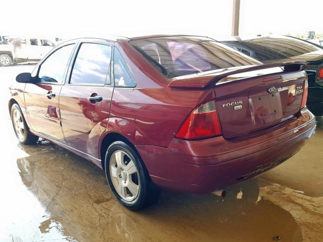 1FAFP34NX6W209092 - 2006 FORD FOCUS ZX4 MAROON photo 3