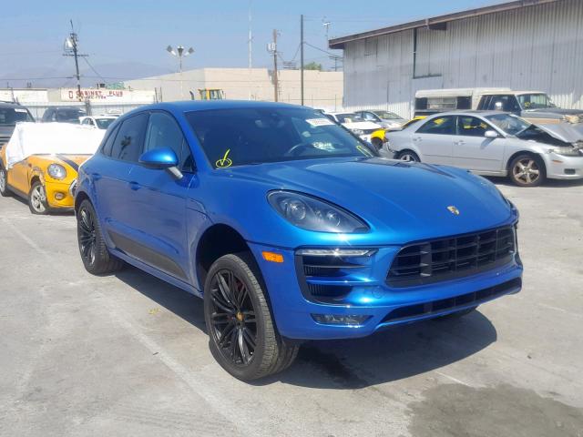 WP1AG2A57HLB50265 - 2017 PORSCHE MACAN GTS BLUE photo 1