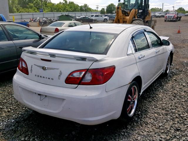 1C3LC46K97N513043 - 2007 CHRYSLER SEBRING WHITE photo 4