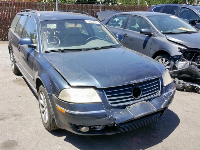 WVWVD63B34E263182 - 2004 VOLKSWAGEN PASSAT GLS BLUE photo 1