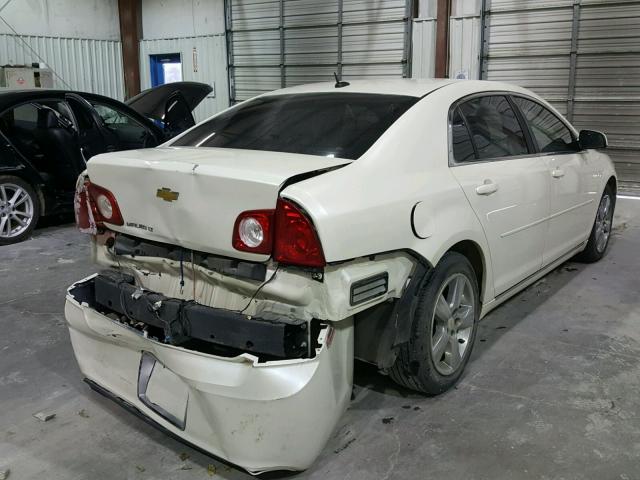 1G1ZC5E16BF267407 - 2011 CHEVROLET MALIBU 1LT WHITE photo 4
