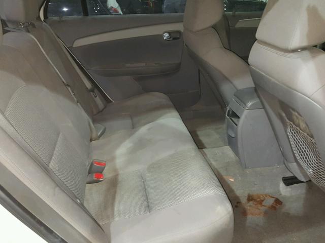 1G1ZC5E16BF267407 - 2011 CHEVROLET MALIBU 1LT WHITE photo 6