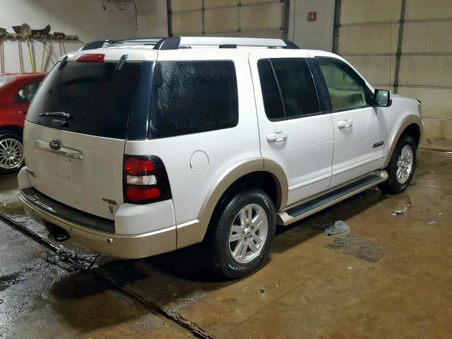 1FMEU74896UA36608 - 2006 FORD EXPLORER E WHITE photo 4