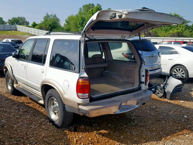 1FMZU35PXXZB03995 - 1999 FORD EXPLORER WHITE photo 3