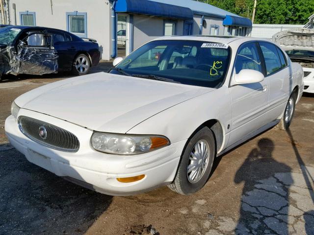 1G4HR54K15U271422 - 2005 BUICK LESABRE LI WHITE photo 2