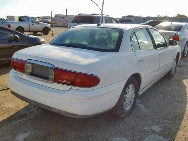 1G4HR54K15U271422 - 2005 BUICK LESABRE LI WHITE photo 4